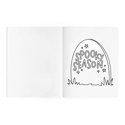 Spooky Season Halloween Coloring Book