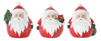 Red Round Santas