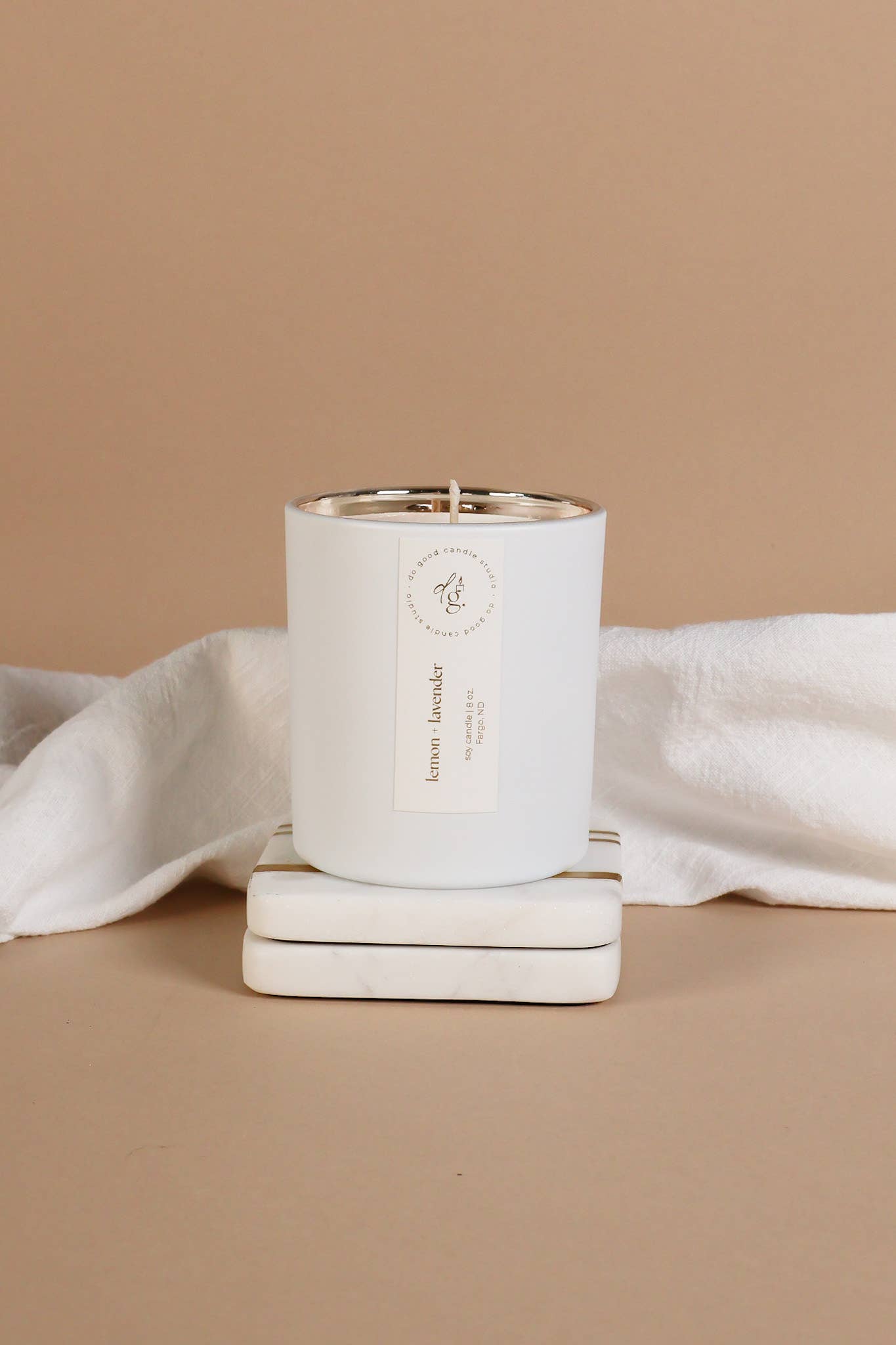 Lemon + Lavender Soy Candle
