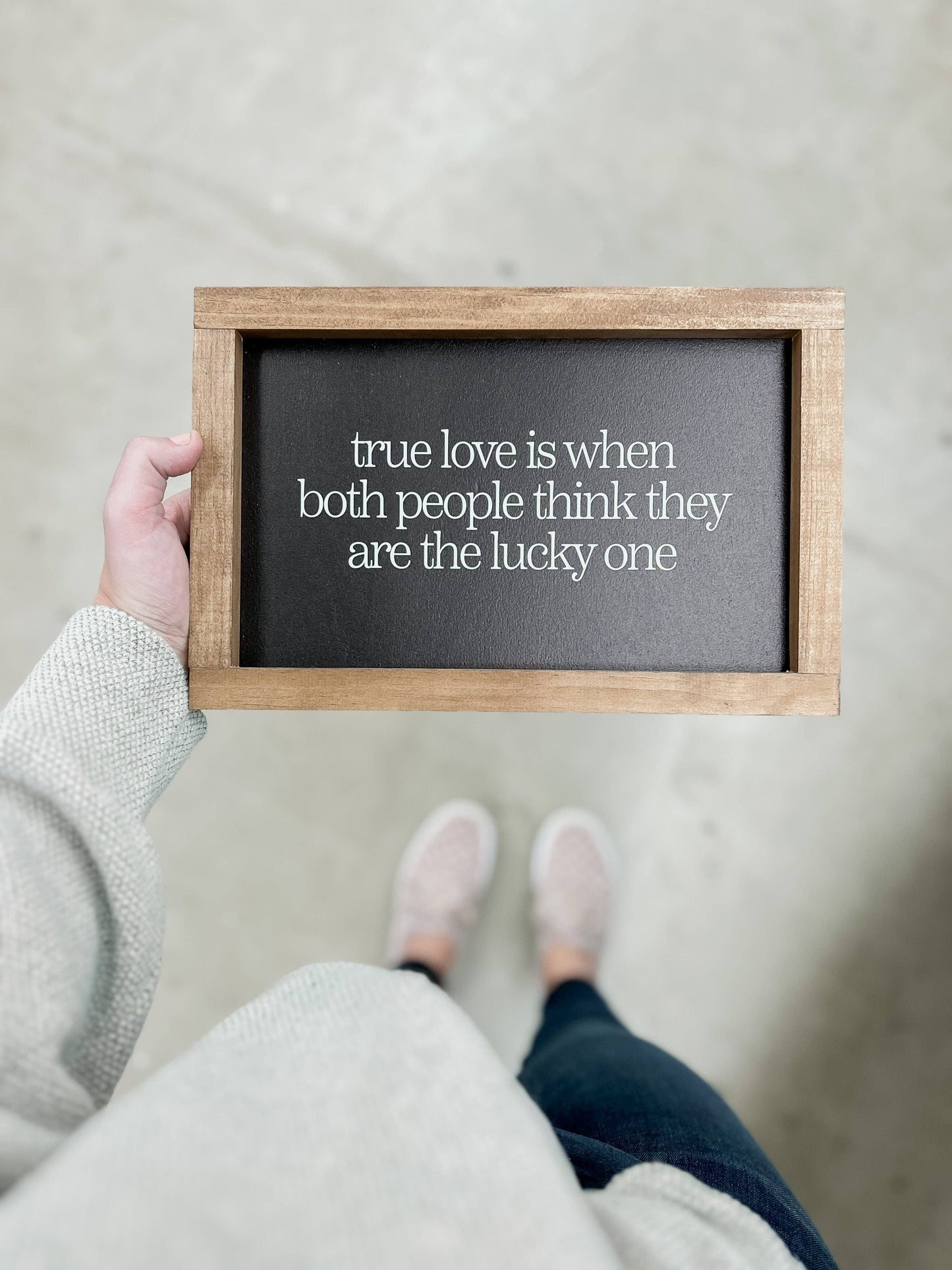 True Love Wall Sign