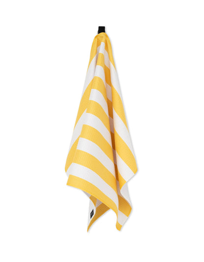 Summer Bold Yellow Kitchen Tea Towel