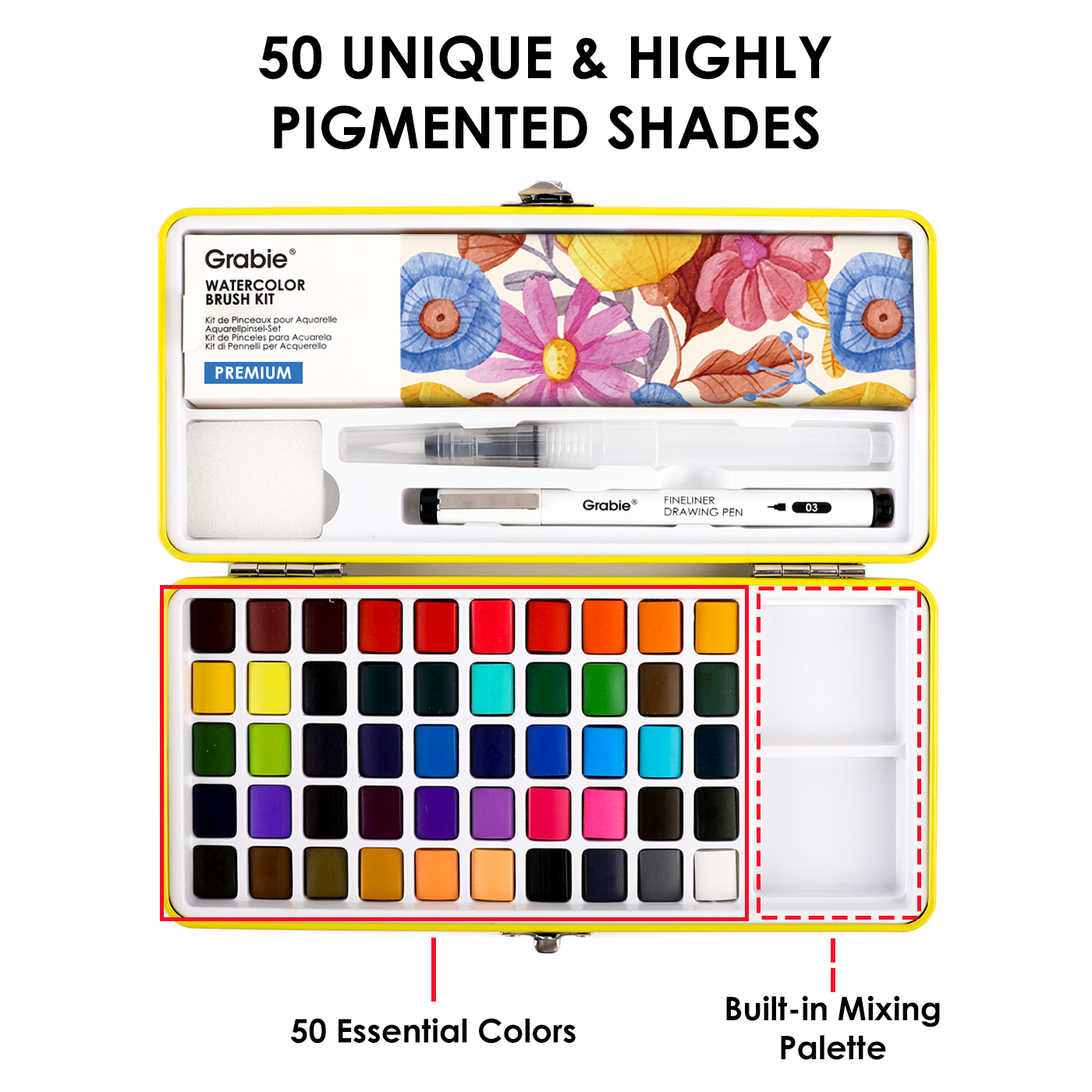 Grabie All-In-One Premium Watercolor Set