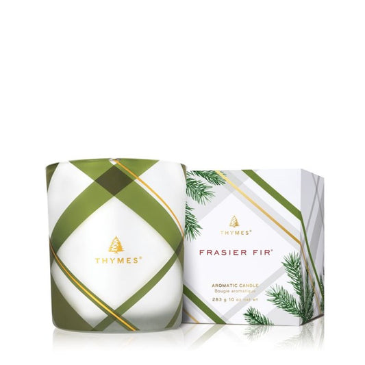 Frasier Fir Medium Plaid Poured Candle