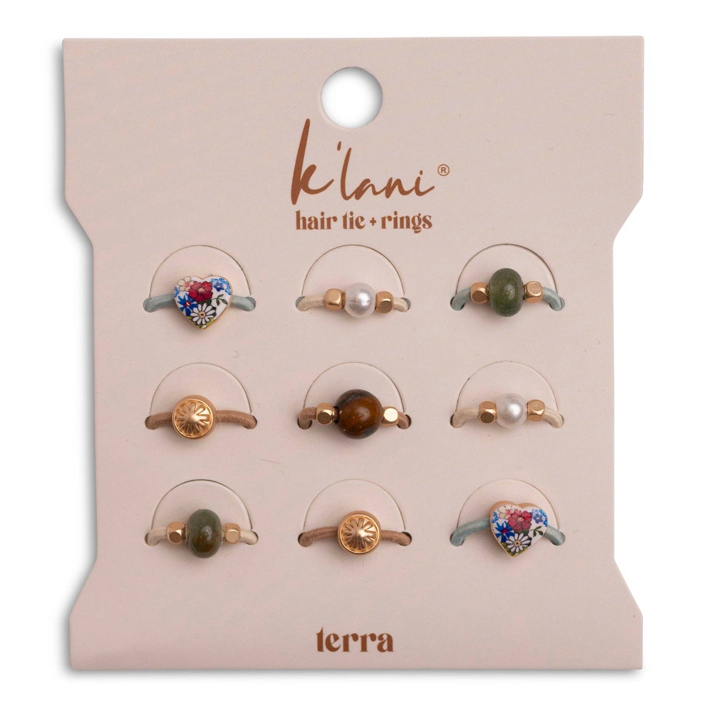 Terra Hair Tie Rings
