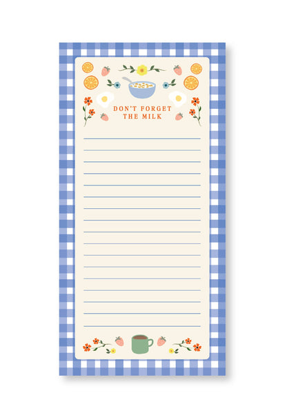 Don't Forget The Milk Market Pad
