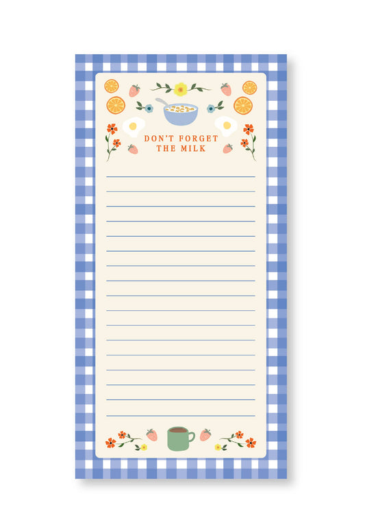 Don't Forget The Milk Market Pad