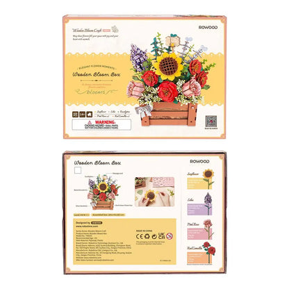 Wooden Bloom Box