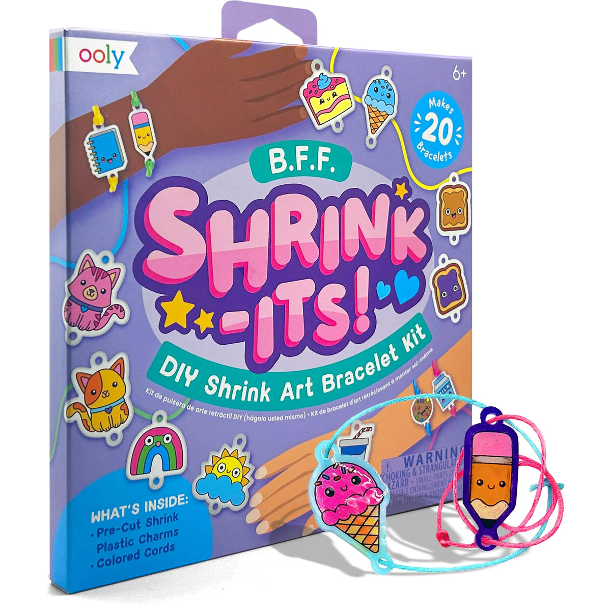 BFF Shrink-Its! DIY Shrink Art Bracelet Kit