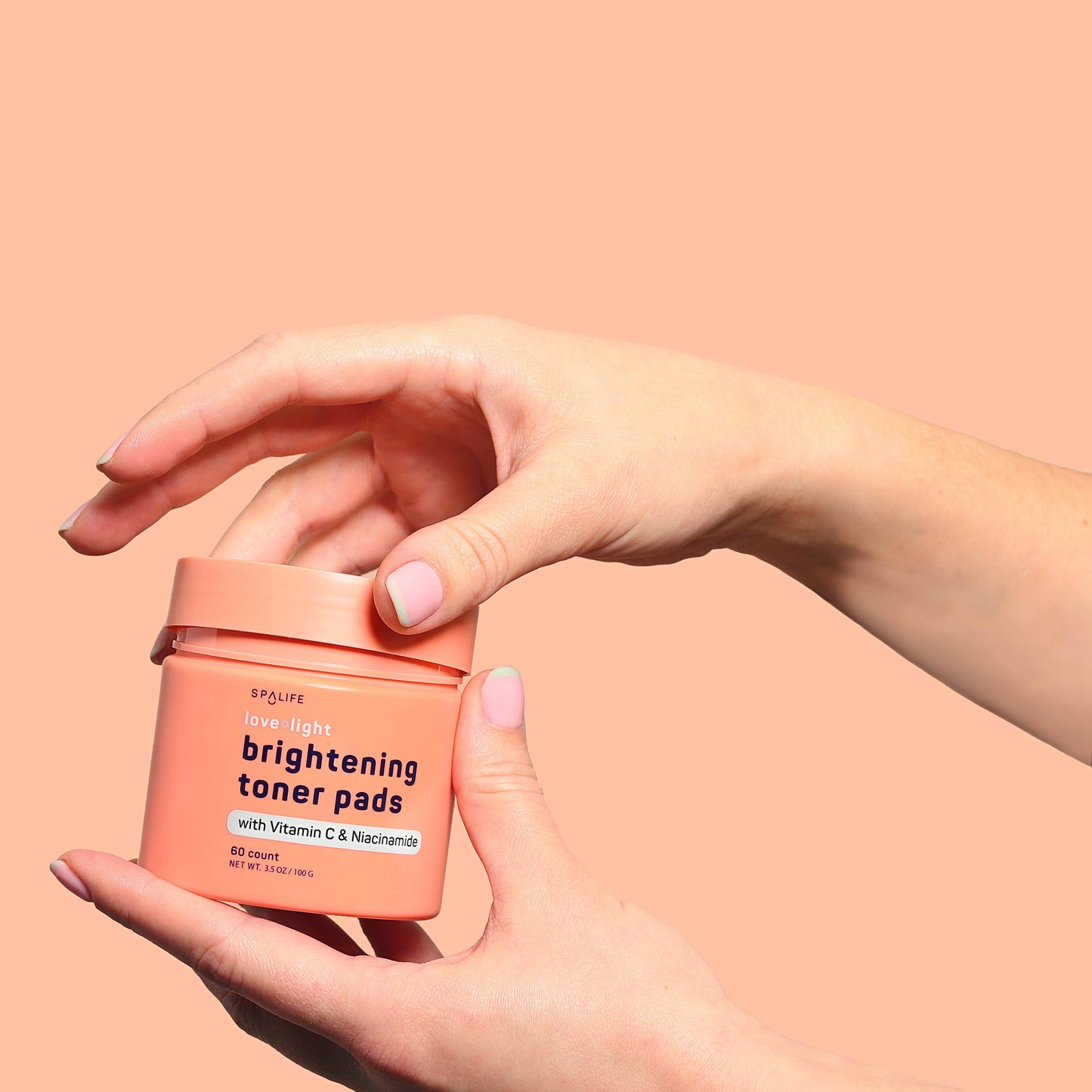 Love + light Brightening Toner Pads
