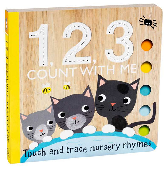 1, 2, 3 Count with Me Touch and Trace Board Book