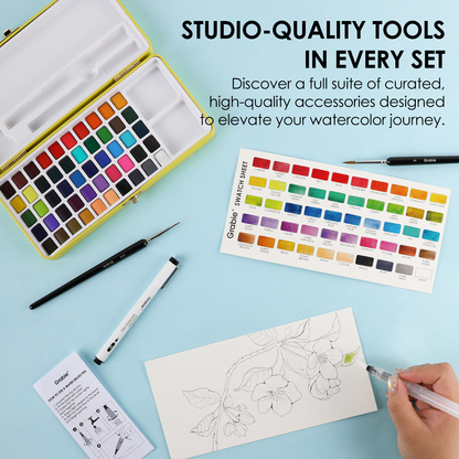 Grabie All-In-One Premium Watercolor Set