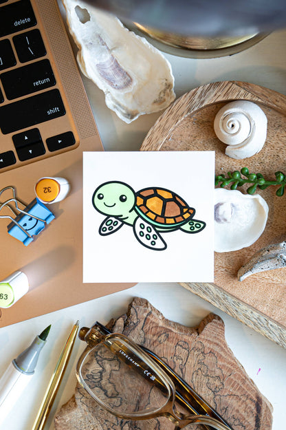 Ocean Animals & Fish Mini Coloring Book