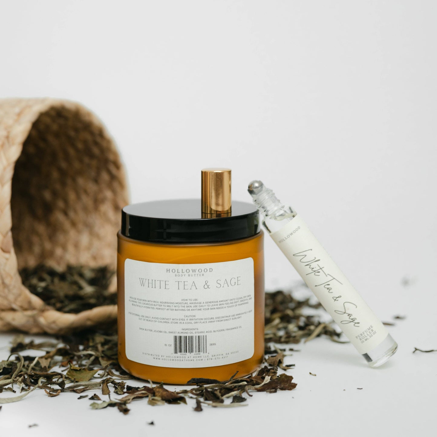 White Tea & Sage Perfume Roller
