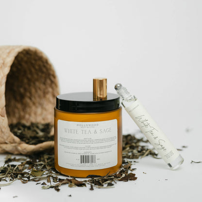 White Tea & Sage Perfume Roller