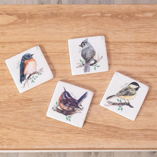 Birds on Branch Coaster