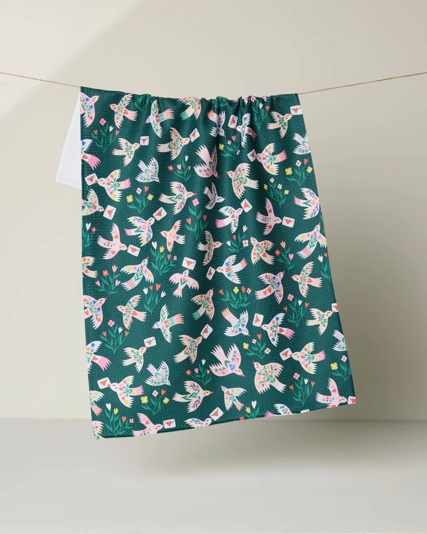 Birdsong Post Kitchen Tea Towel