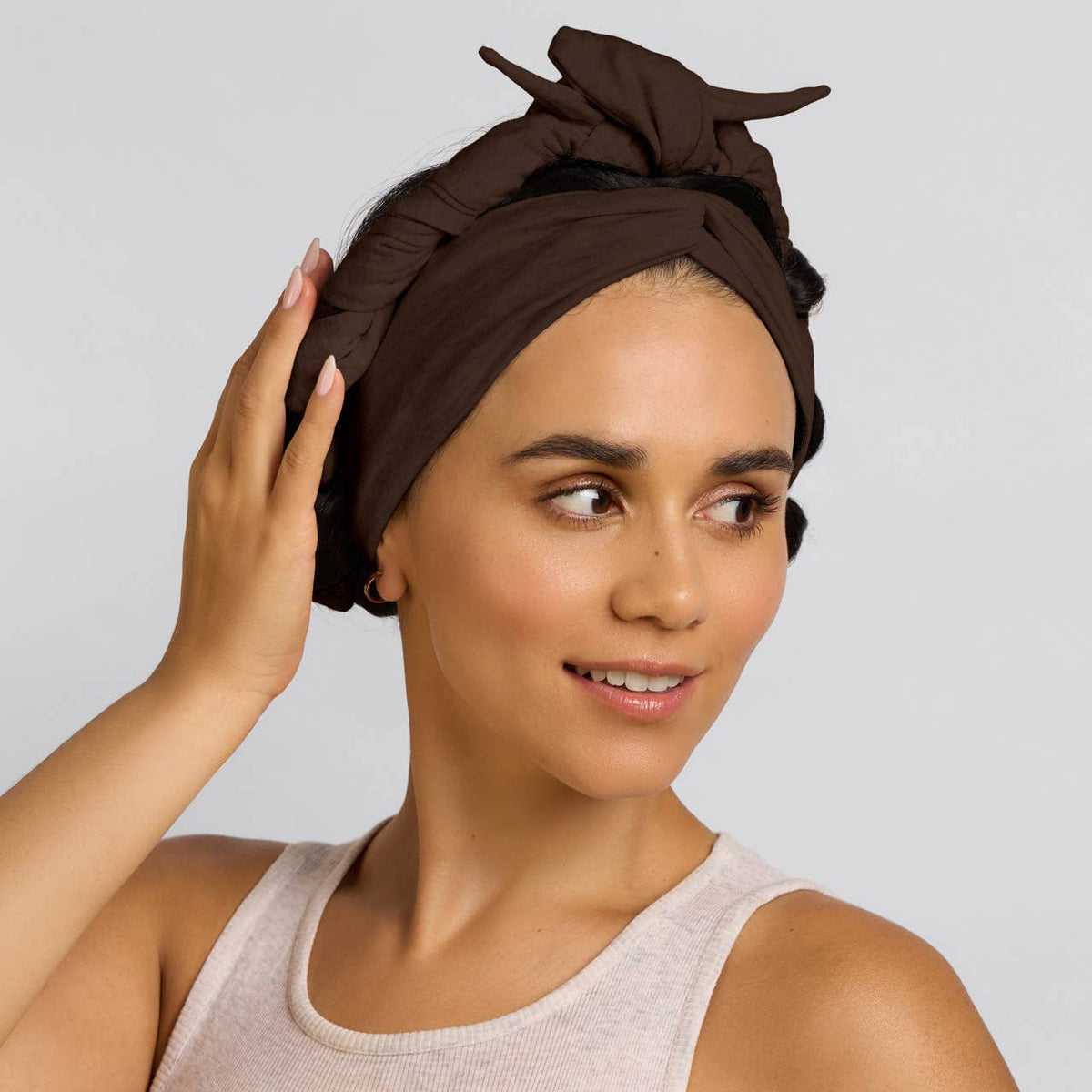 Chocolate Set & Flow Heatless Curling Headband