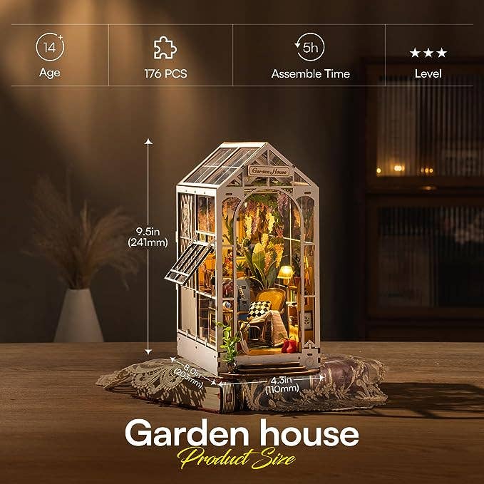Garden House Book Nook Kit