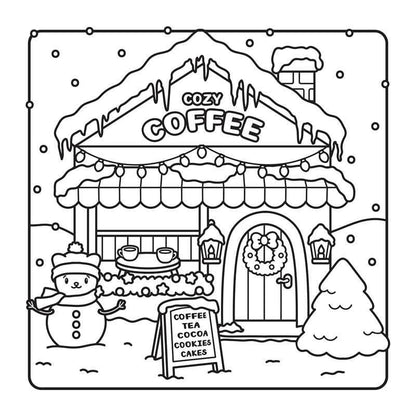 Snuggly Winter Coloring Book