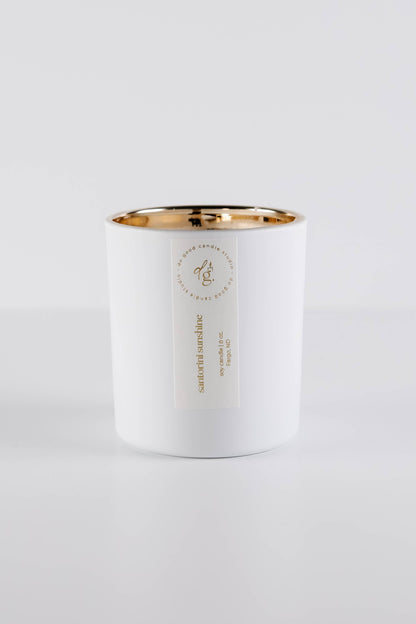 Santorini Sunshine Soy Candle