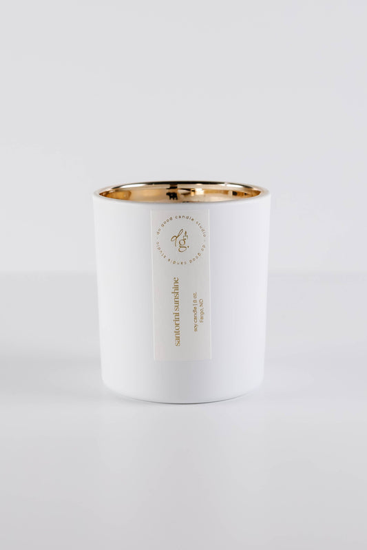 Santorini Sunshine Soy Candle