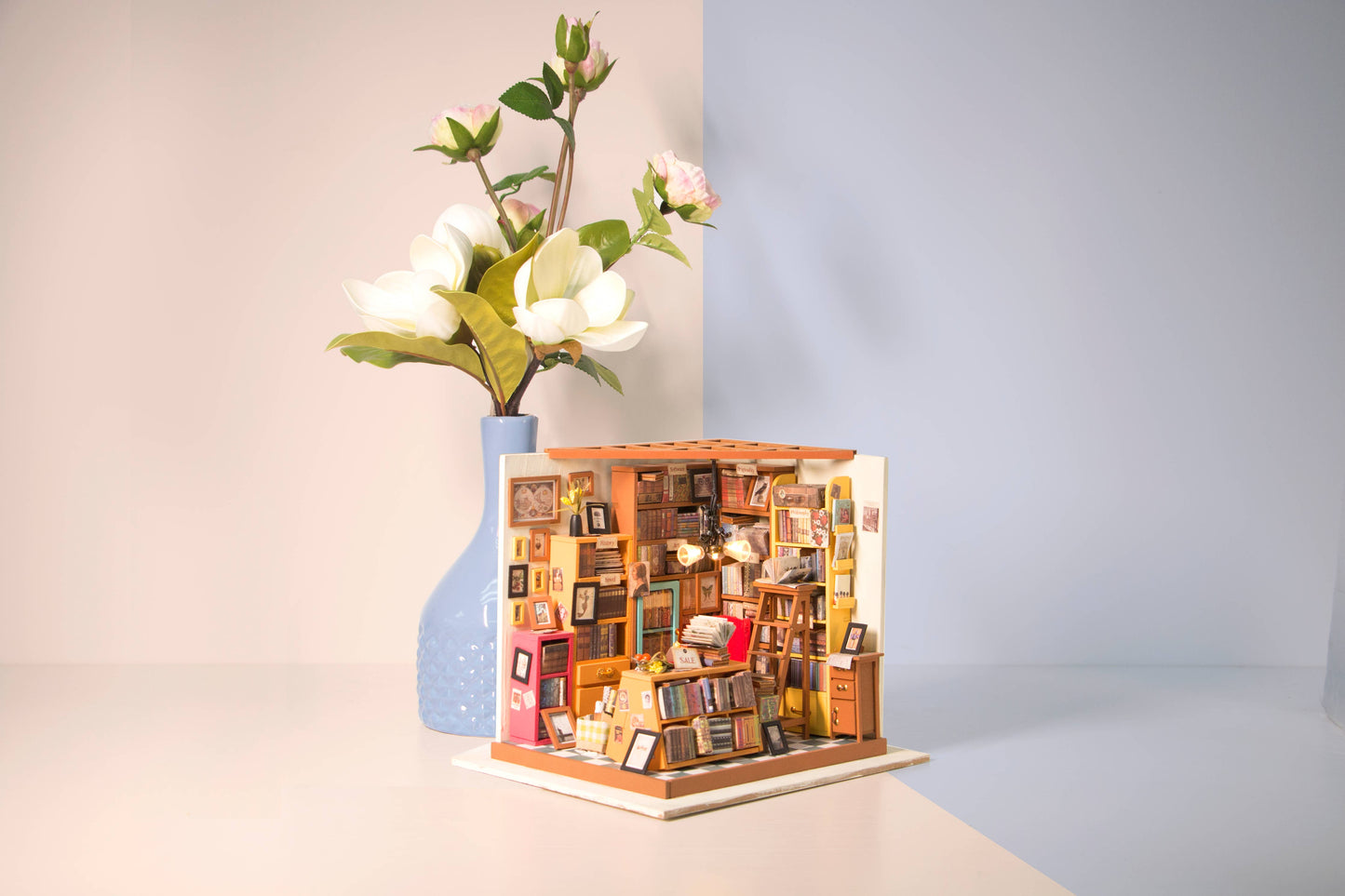 Sam's Study Library Miniature Dollhouse
