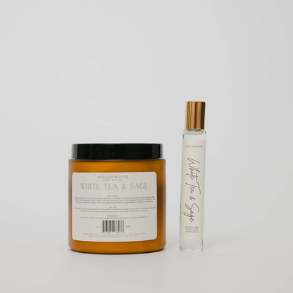 White Tea & Sage Perfume Roller