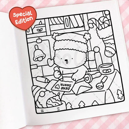 Cozy Christmas Coloring Book