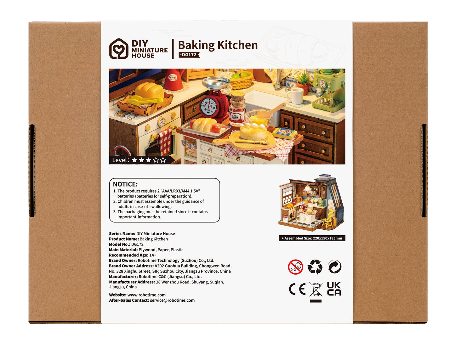 Baking Kitchen Miniature House