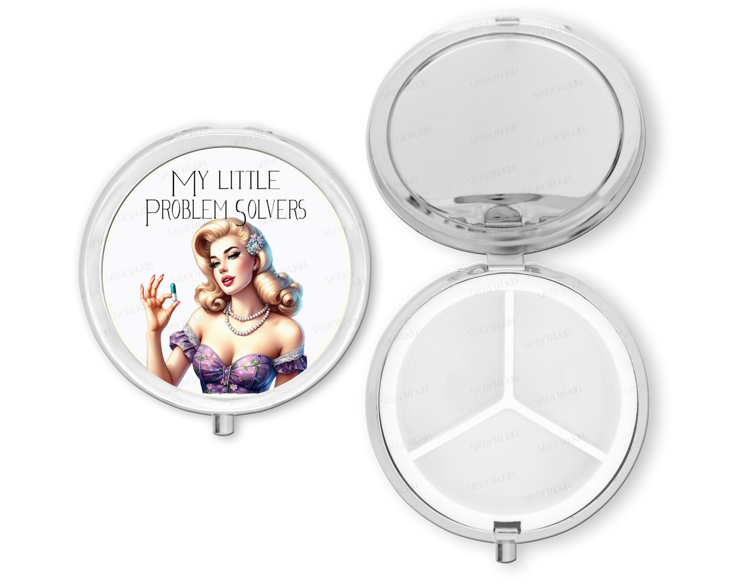 My Little Problem Solver Purse Pill Box Organizer