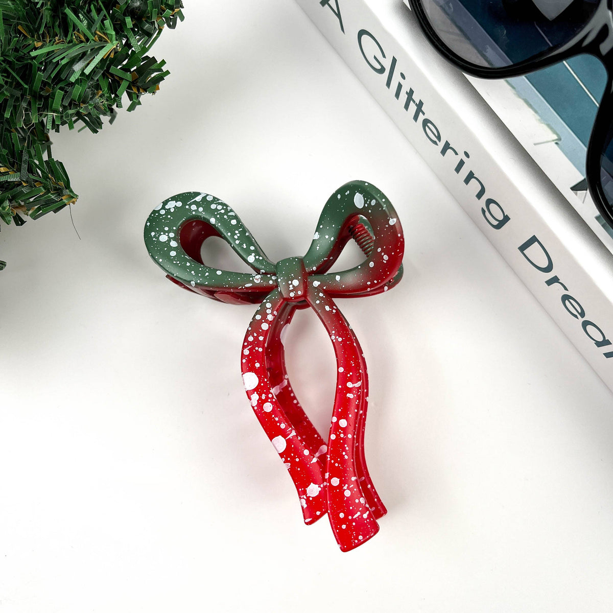 Christmas Claw Clip