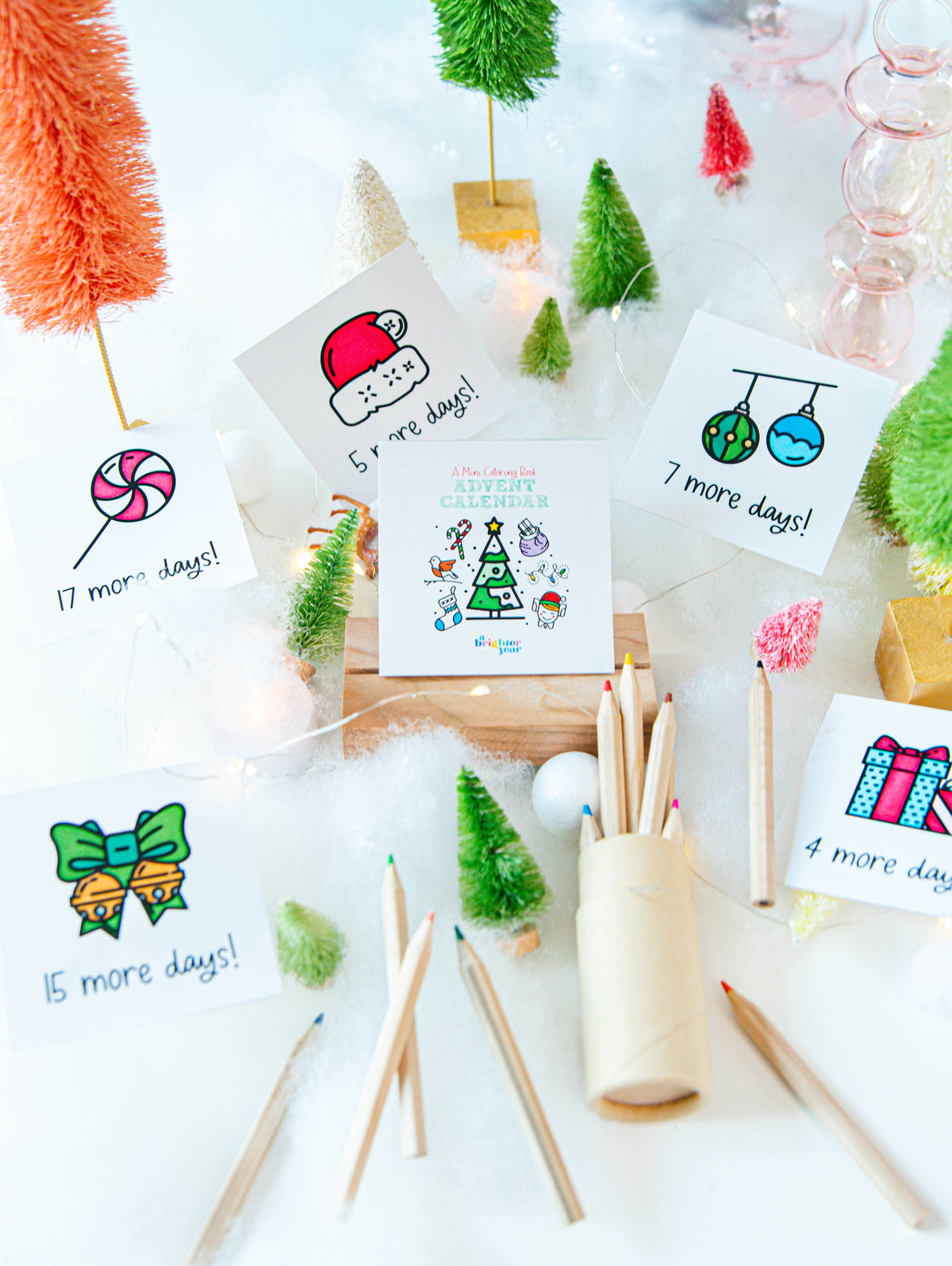 Color Your Own Advent Calendar