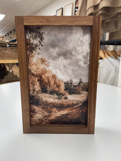 Autumn Trails Wall Sign