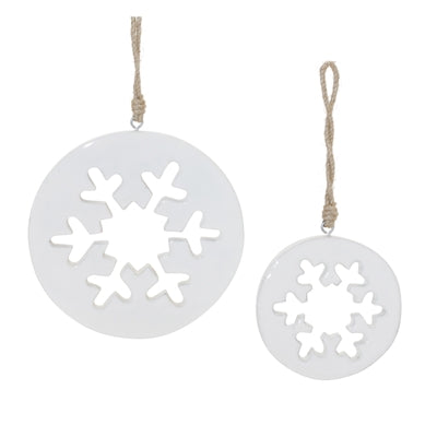 Snowflake Cut-Out Ornament