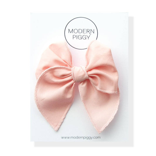 Candy Pink | Petite Party Bow Nylon Headband