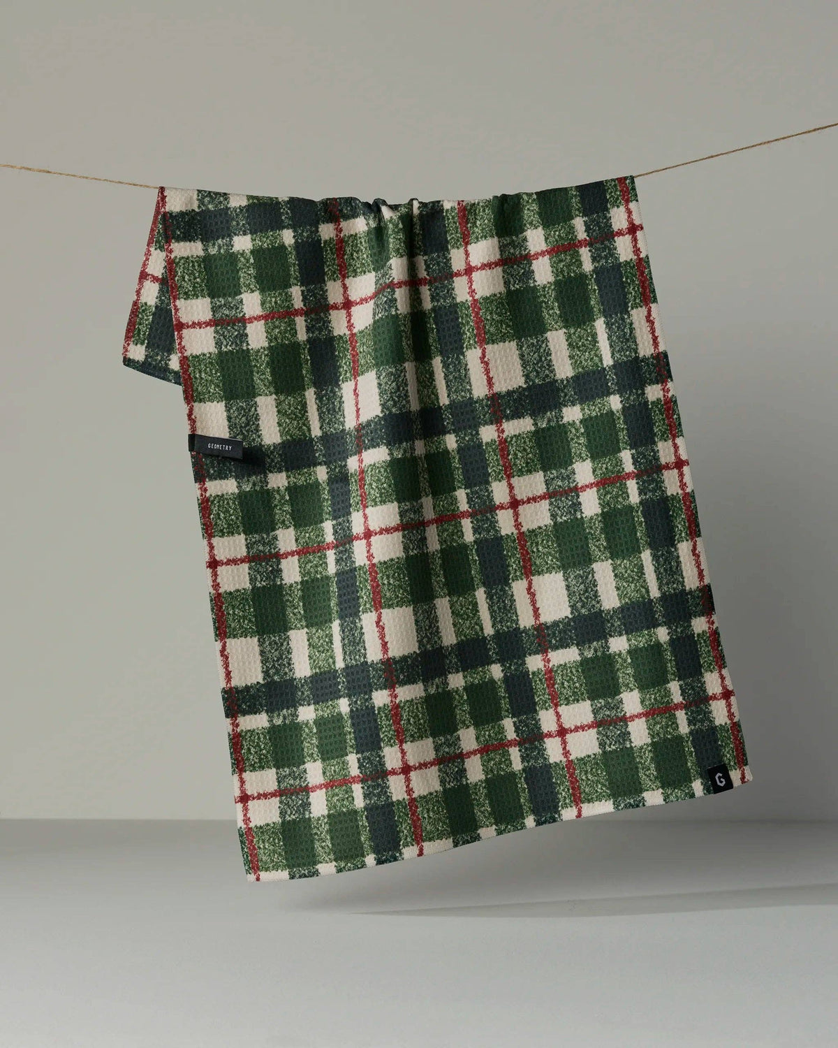 Juniper Plaid Luxe Kitchen Tea Towel