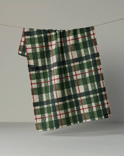 Juniper Plaid Luxe Kitchen Tea Towel