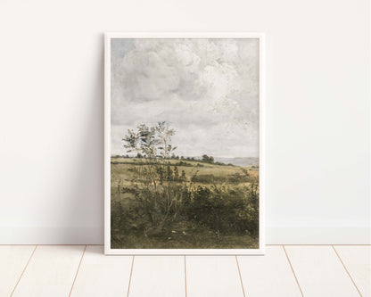 Field View Vintage Art Print