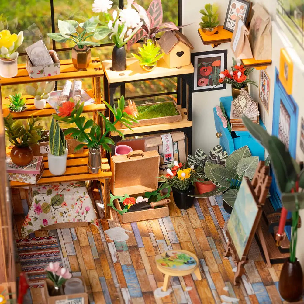 Cathy Flower Miniature House