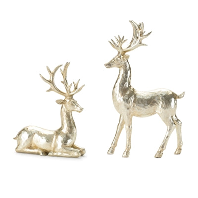 Champagne Deer Decor