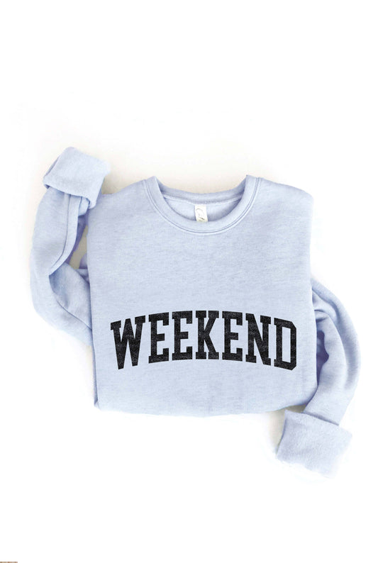 Light Blue Weekend Sweatshirt