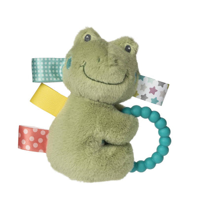 Taggies Peepers Frog Teether Rattle 