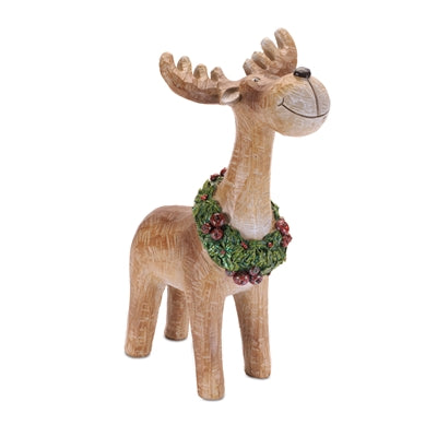 Reindeer w/Wreath