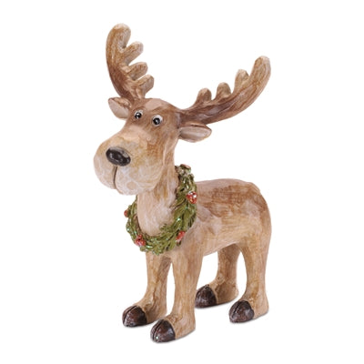 Reindeer w/Wreath