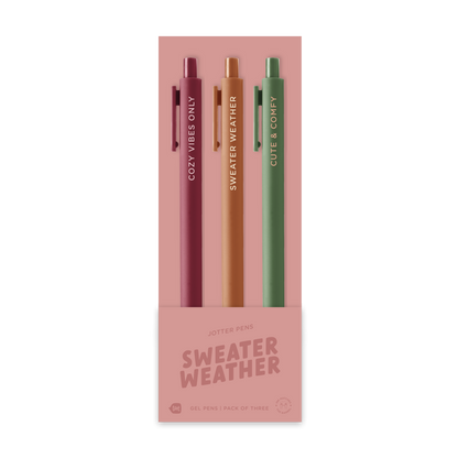Sweater Weather Jotter Set