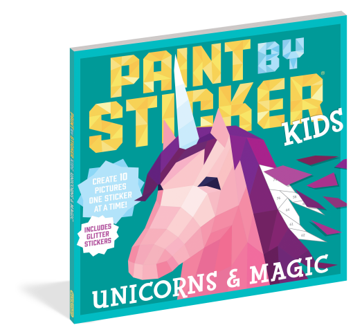 Paint by Sticker Kids: Unicorns & Magic