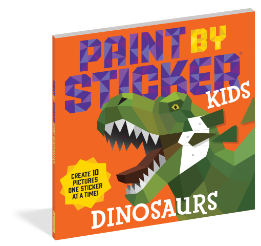 Paint by Sticker Kids: Dinosaurs