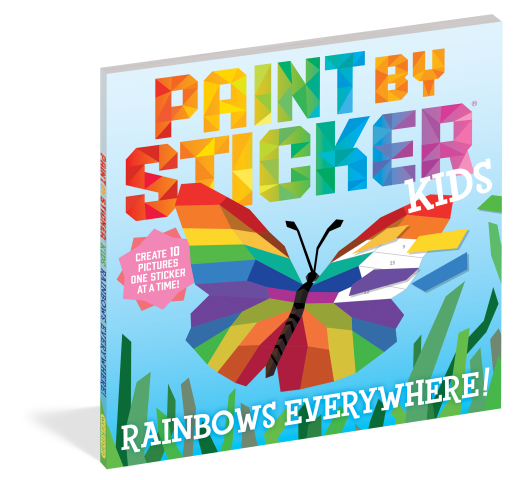 Paint by Sticker Kids: Rainbows