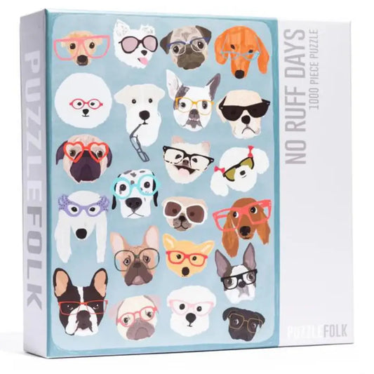 No Ruff Days Dogs Puzzle