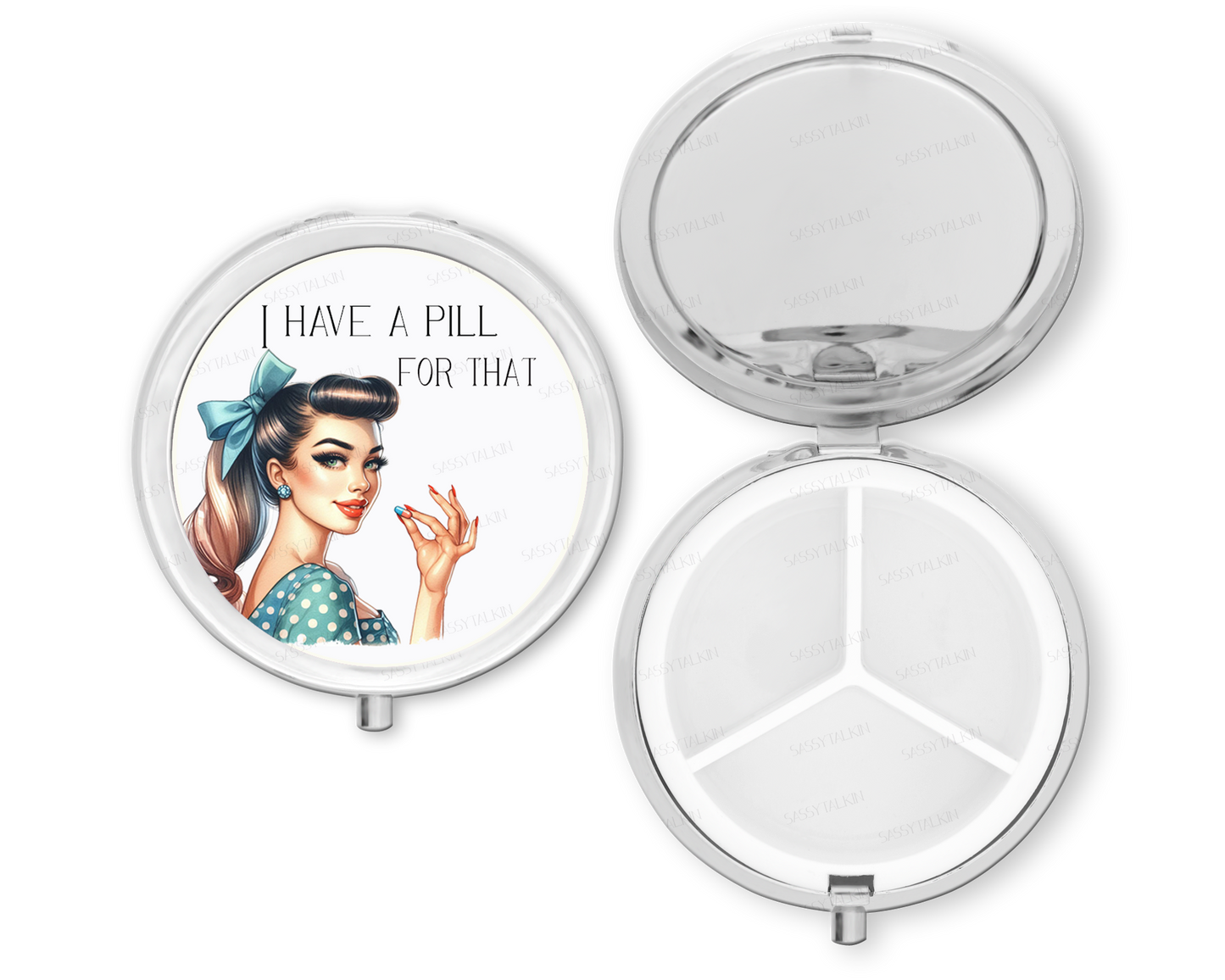 I Have a Pill For That Purse Pill Box Organizer